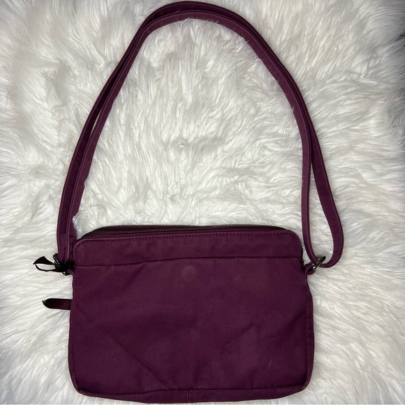 Vera Bradley small  maroon crossbody bag - Picture 3 of 6